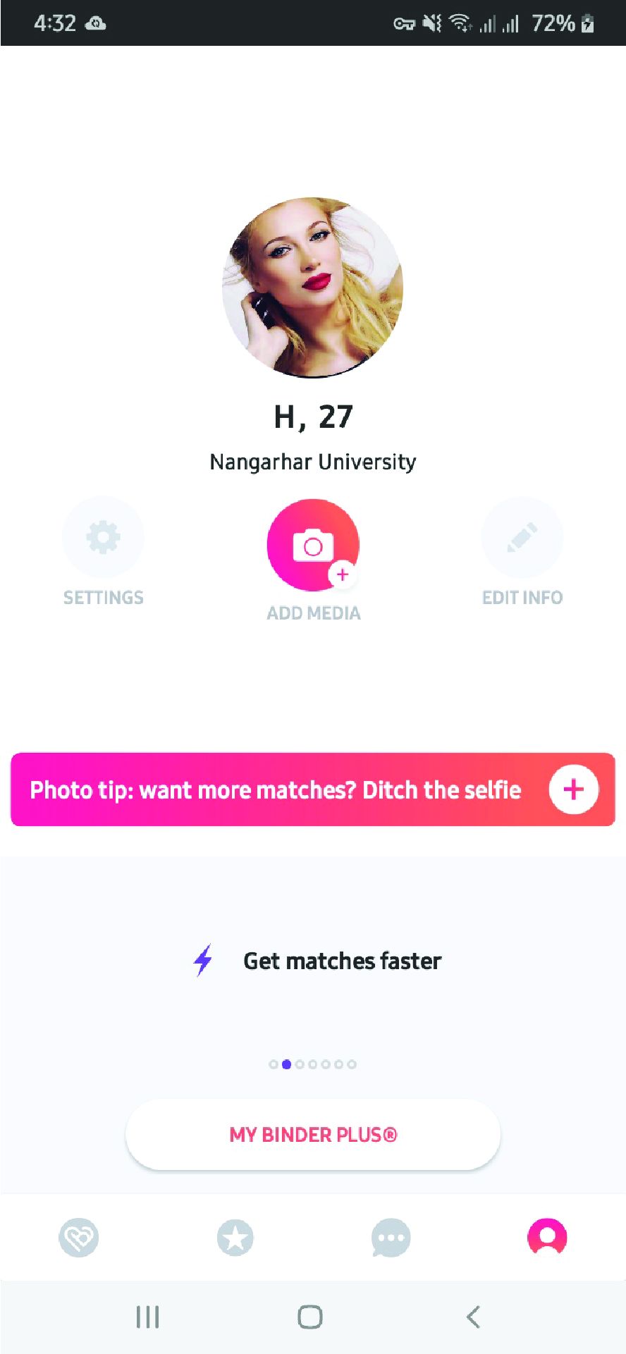 Binder Dating clone App with admin panel Android v20.1 by qboxus